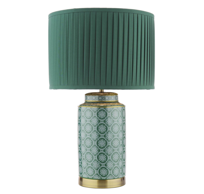 Knipton Table Lamp - Various Finishes With Shade