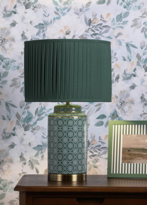Knipton Table Lamp - Various Finishes With Shade