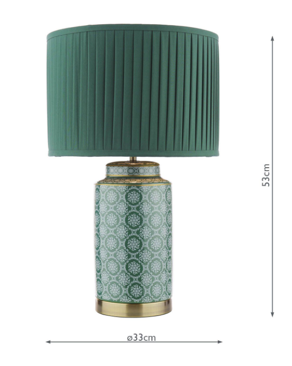 Knipton Table Lamp - Various Finishes With Shade