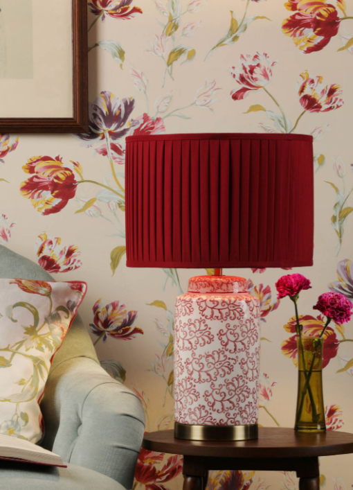 Knipton Table Lamp - Various Finishes With Shade