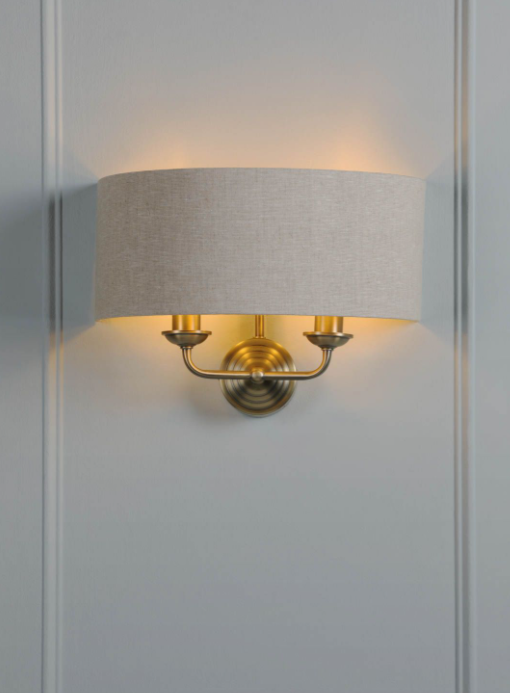 Sorrento 2 Light Wall Light In Various Finishes