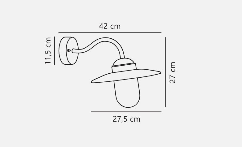Luxembourg Wall Light- Various Finishes