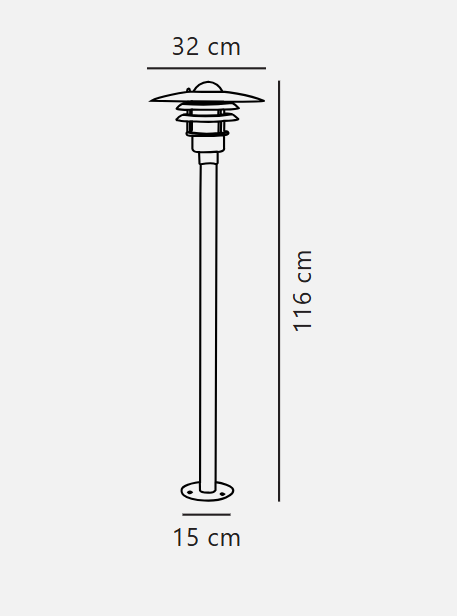 Lønstrup 32 Garden light