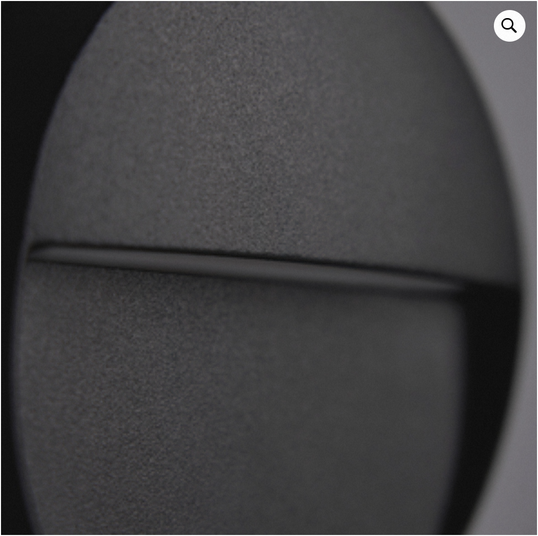 Onza Outdoor LED Round Wall Light- Black Finish