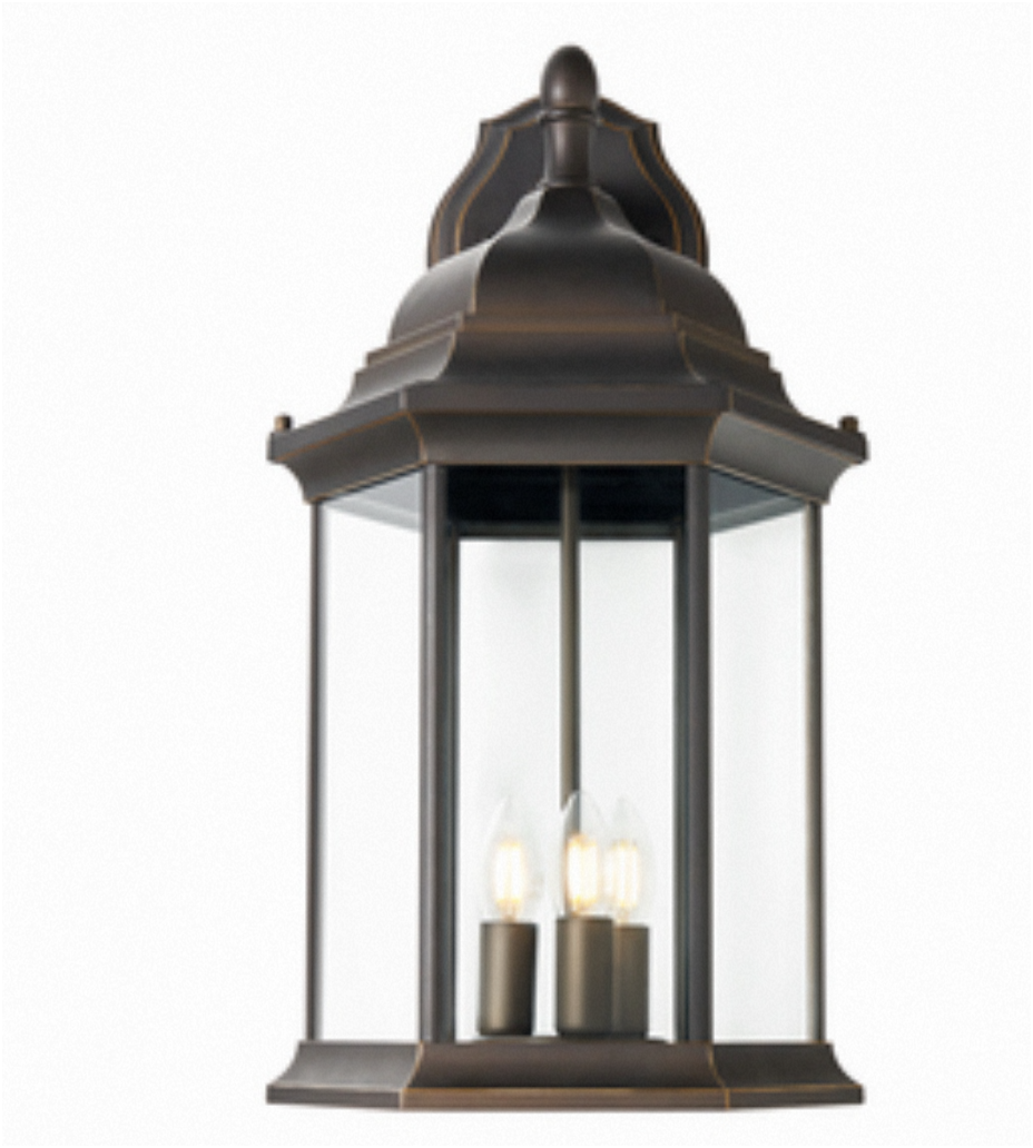 Ardley 6 Panel Lantern Antique Bronze