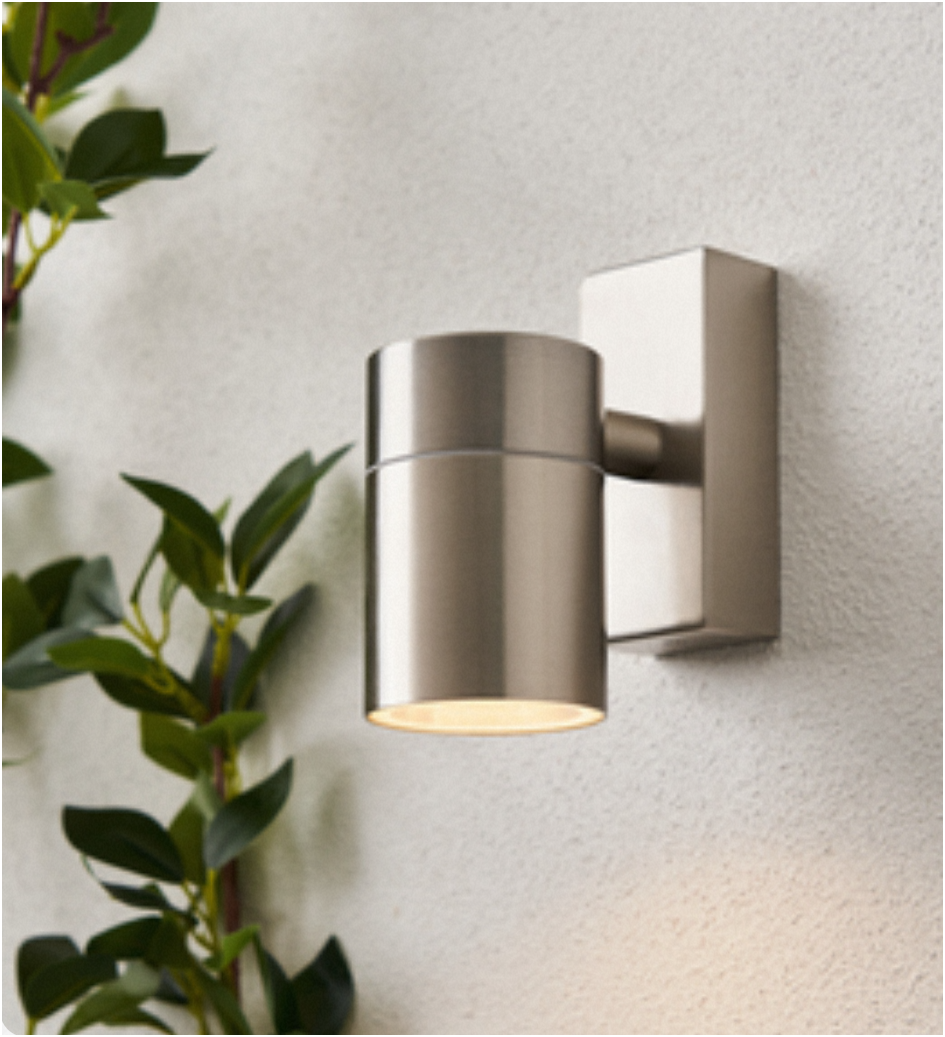 Leto Up Down Outdoor Wall Light- Black/ Anthracite Finish