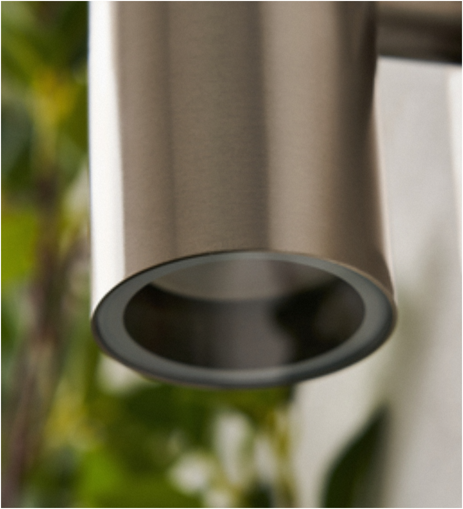 Leto Up Down Outdoor Wall Light- Black/ Anthracite Finish