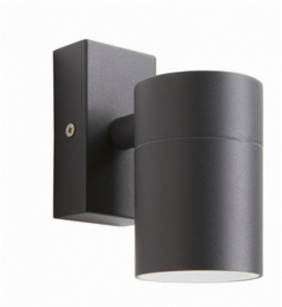Leto Up Down Outdoor Wall Light- Black/ Anthracite Finish