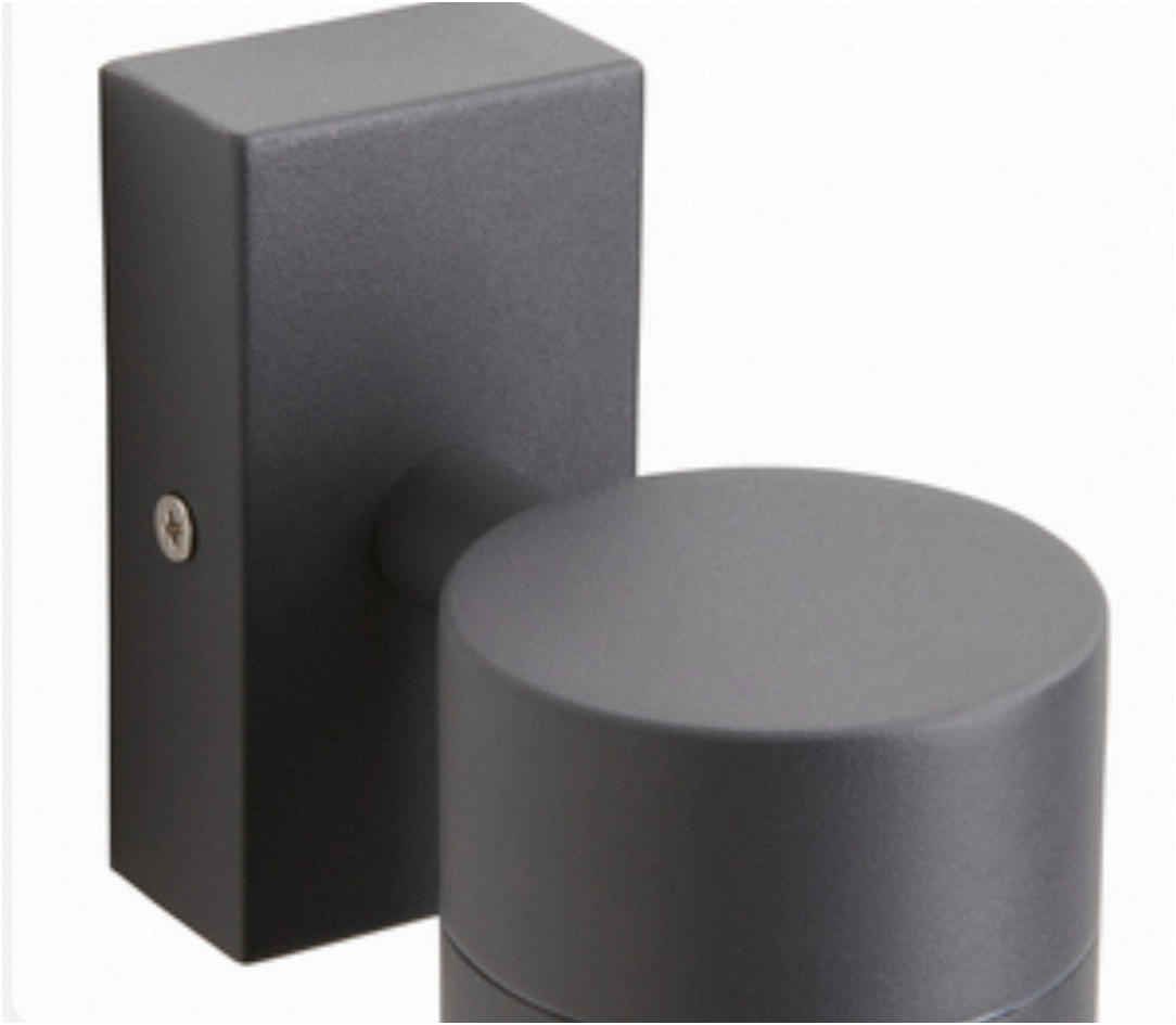 Leto Up Down Outdoor Wall Light- Black/ Anthracite Finish