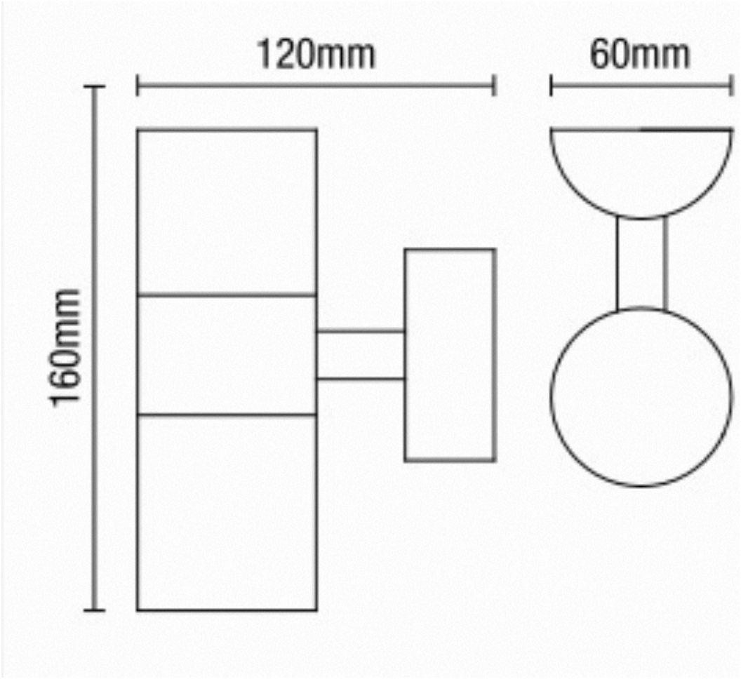 Islay Up and Down Light- Various Finishes
