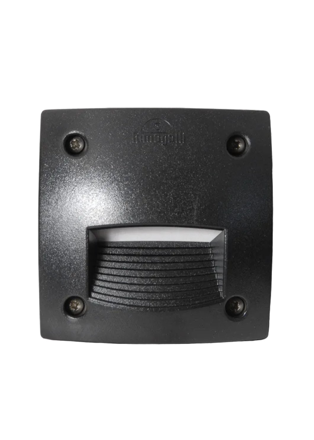 Leti Recessed Wall Light Black & Grey, IP66