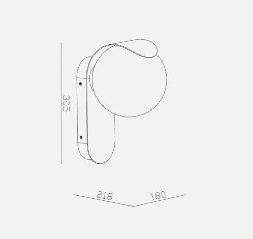 Dalius Wall Light