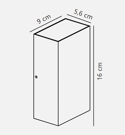 Rold Wall light- Black/ Sand