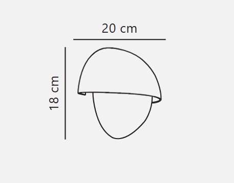 Scorpius  Round Wall light