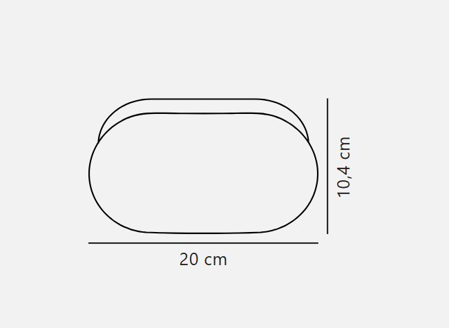 Foam Wall light- Black/ White Finishes