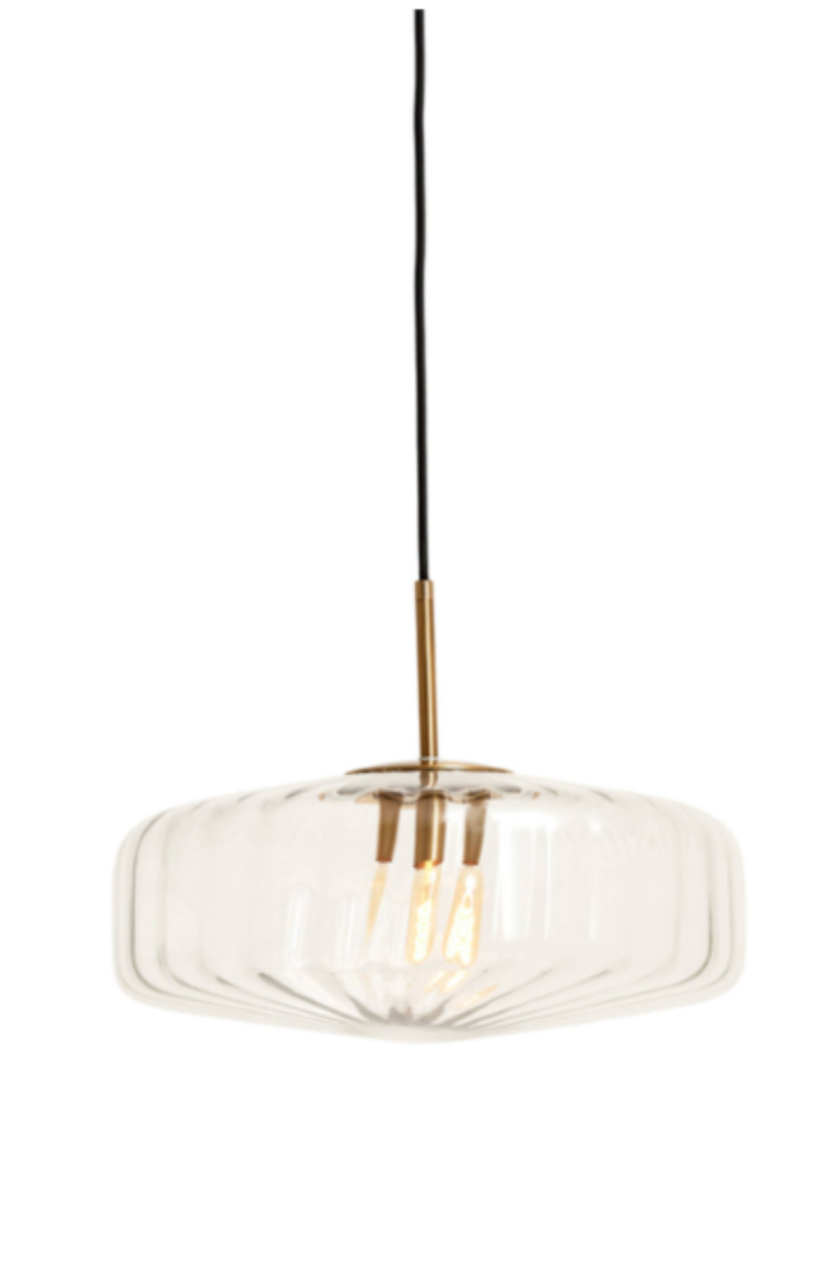 Pleat 30cm/40cm Hanging Lamp- Various Finishes