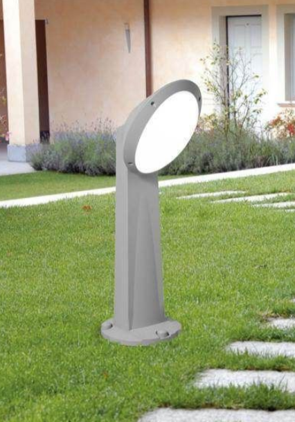 Gabri Remi Lucia 1 Light E27 Post Mini/Medium Grey/Black