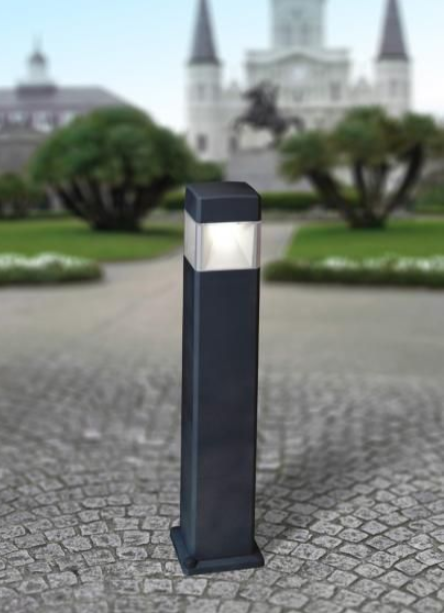 Elisa LED 10W Bollard Light - Grey/Black