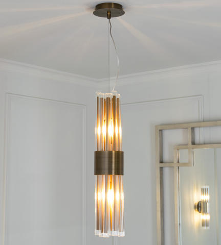 Colmar G9 Pendant- Antique Brass/ Nickel/ Bronze Finishes