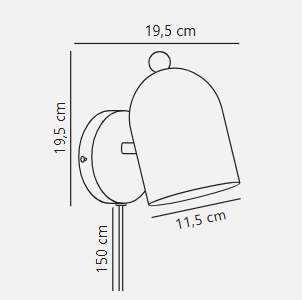 Gaston Wall Light- Various Finishes
