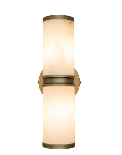 Eloise Single/ Double Alabaster Wall Lamp