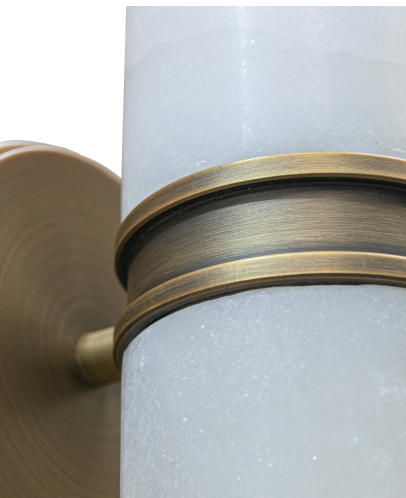 Eloise Single/ Double Alabaster Wall Lamp