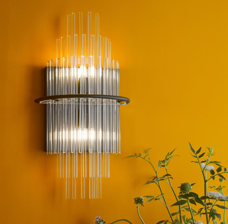 Lukas 2 Light Wall Light- Various Finishes