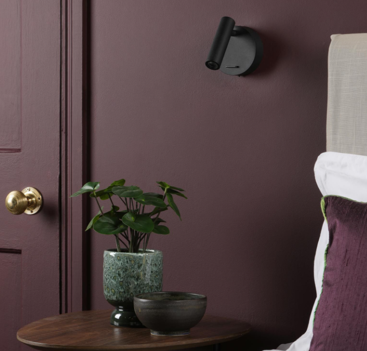 Itala LED Single Spotlight- Antique Bronze/ Matt Black