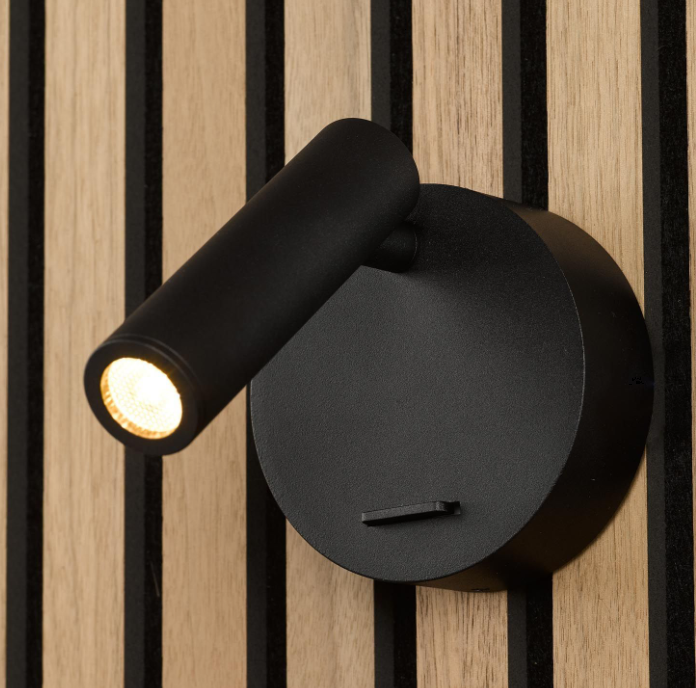 Itala LED Single Spotlight- Antique Bronze/ Matt Black