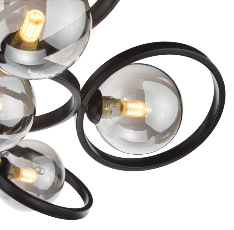 Lynette 9Lt Semi-Flush Light - Various Finishes