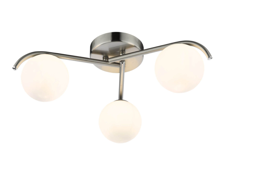 Orlena 3 Light Flush Light- Various Finishes