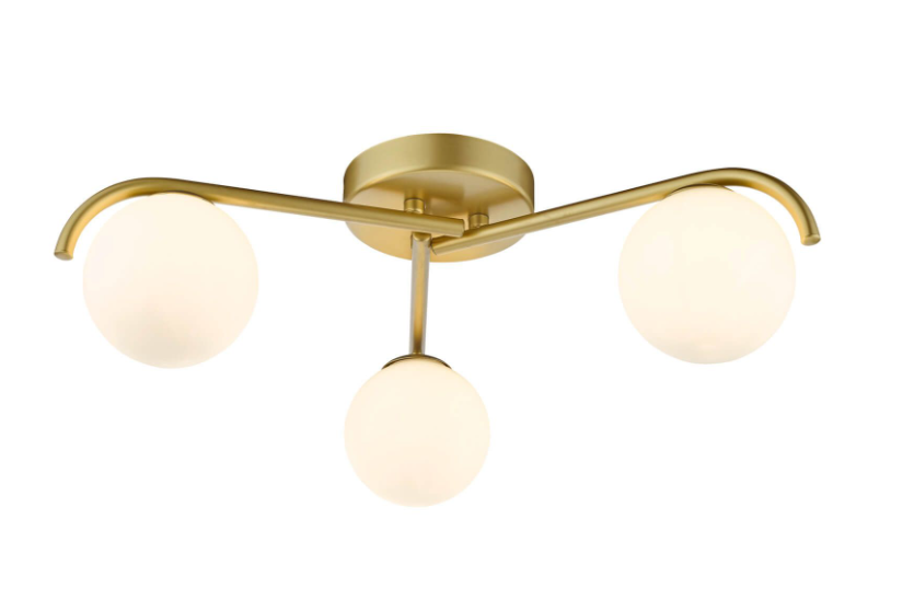 Orlena 3 Light Flush Light- Various Finishes