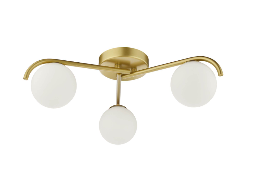 Orlena 3 Light Flush Light- Various Finishes