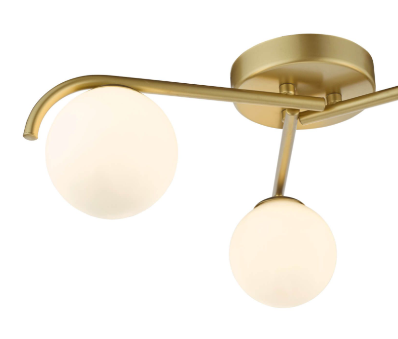 Orlena 3 Light Flush Light- Various Finishes