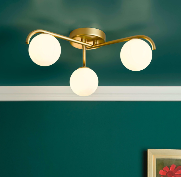 Orlena 3 Light Flush Light- Various Finishes