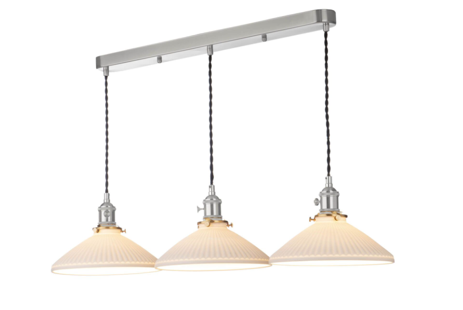 Hadano 3 Light Kitchen Light  -  Various Finishes