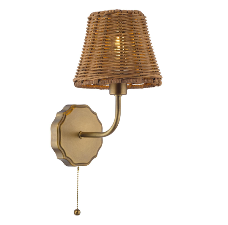 Dijon Wall Light-  Antique Bronze With Various Shade Finishes