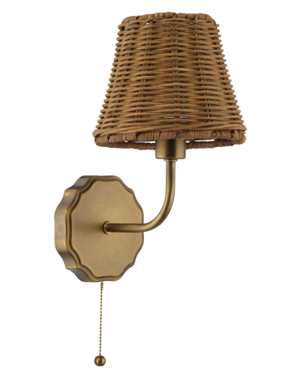 Dijon Wall Light-  Antique Bronze With Various Shade Finishes