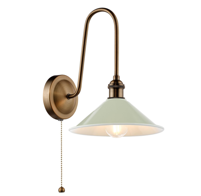 Hadano Tall Wall Light- Antique Bronze with Various Finishes