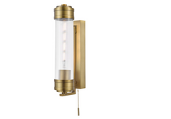 Tommaso Bathroom Wall Light Polished Nickel/ Antique Bronze IP44