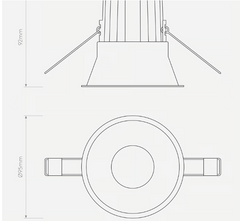 Minima Round LED Downlight