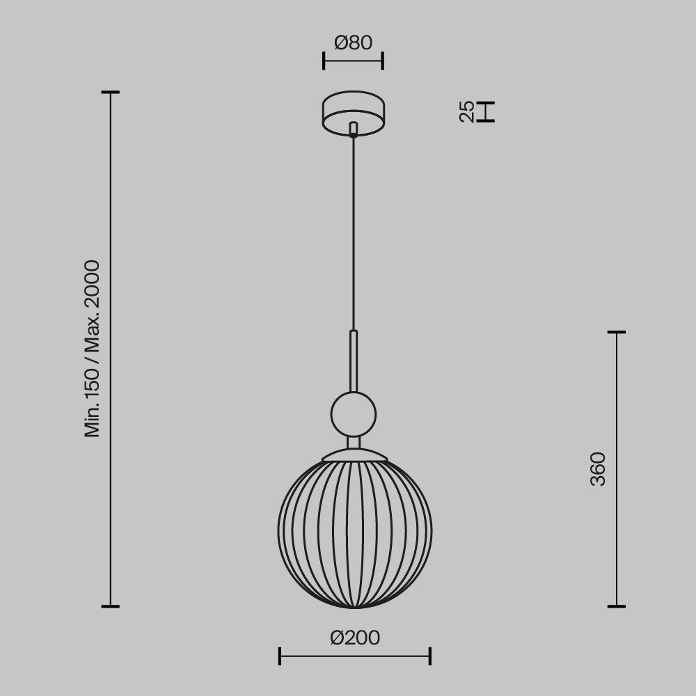 Tavo Pendant Light