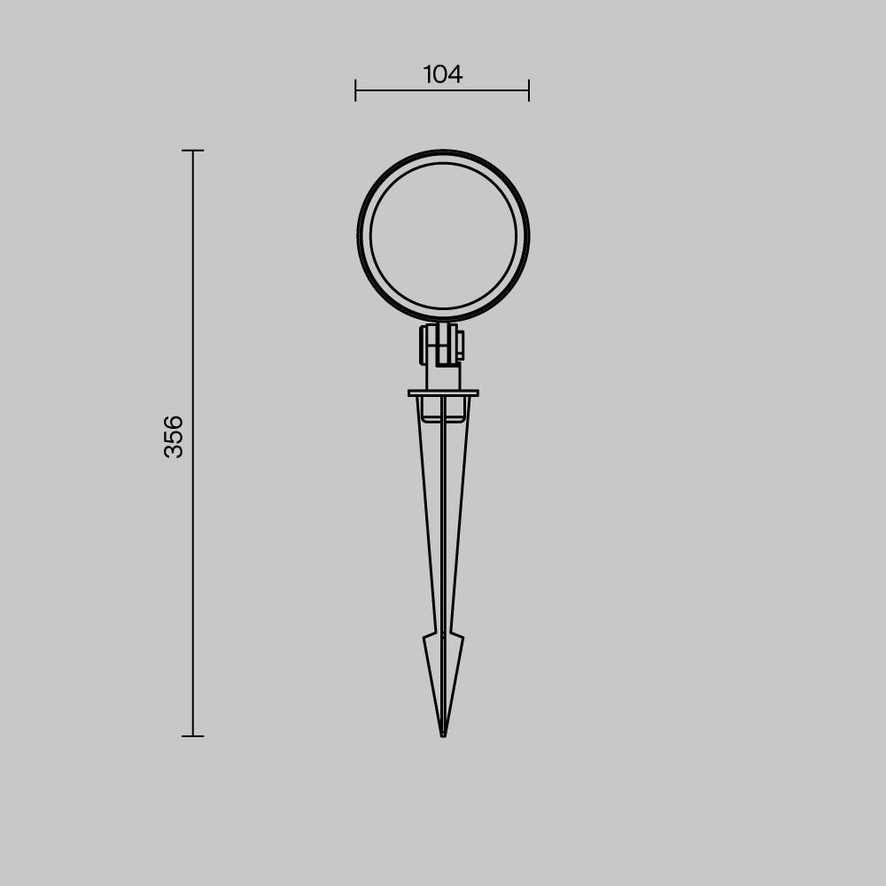Core Ground Spike light