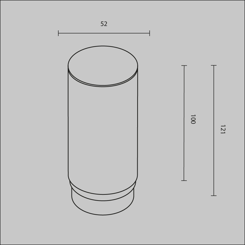 Decorative acrylic diffuser for Focus Led