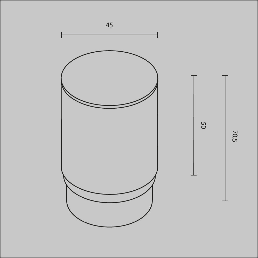 Decorative acrylic diffuser for Focus Led