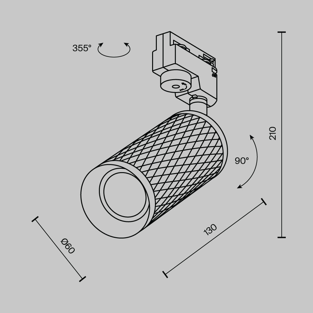 Focus Unity Design Track Lighting GU10