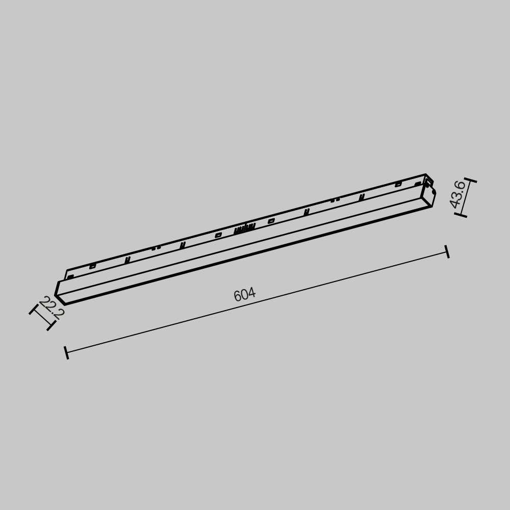 Track Lighting Basis Magnetic track system Exility