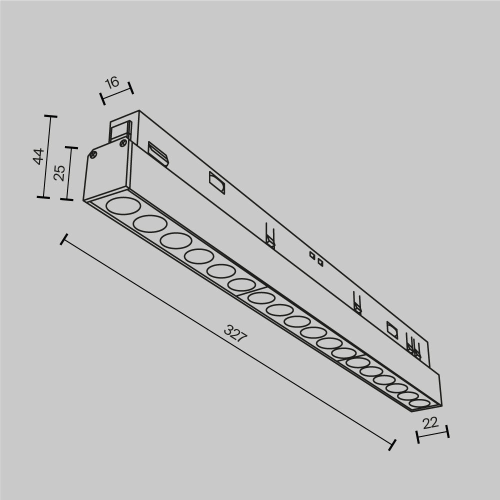 Track Lighting Points Magnetic track system Exility 36° 2700K-6000