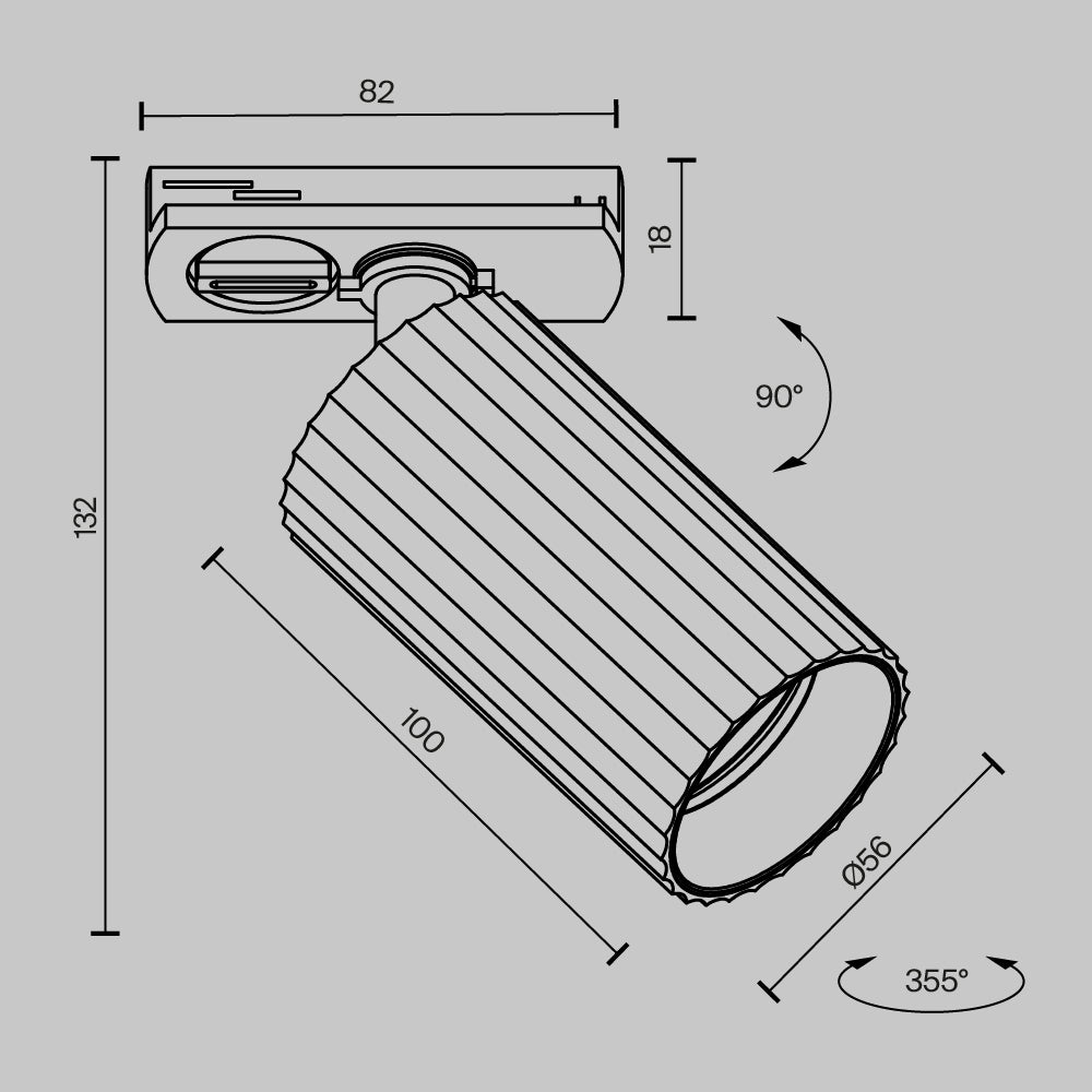 Calipso Unity Track Lighting GU10