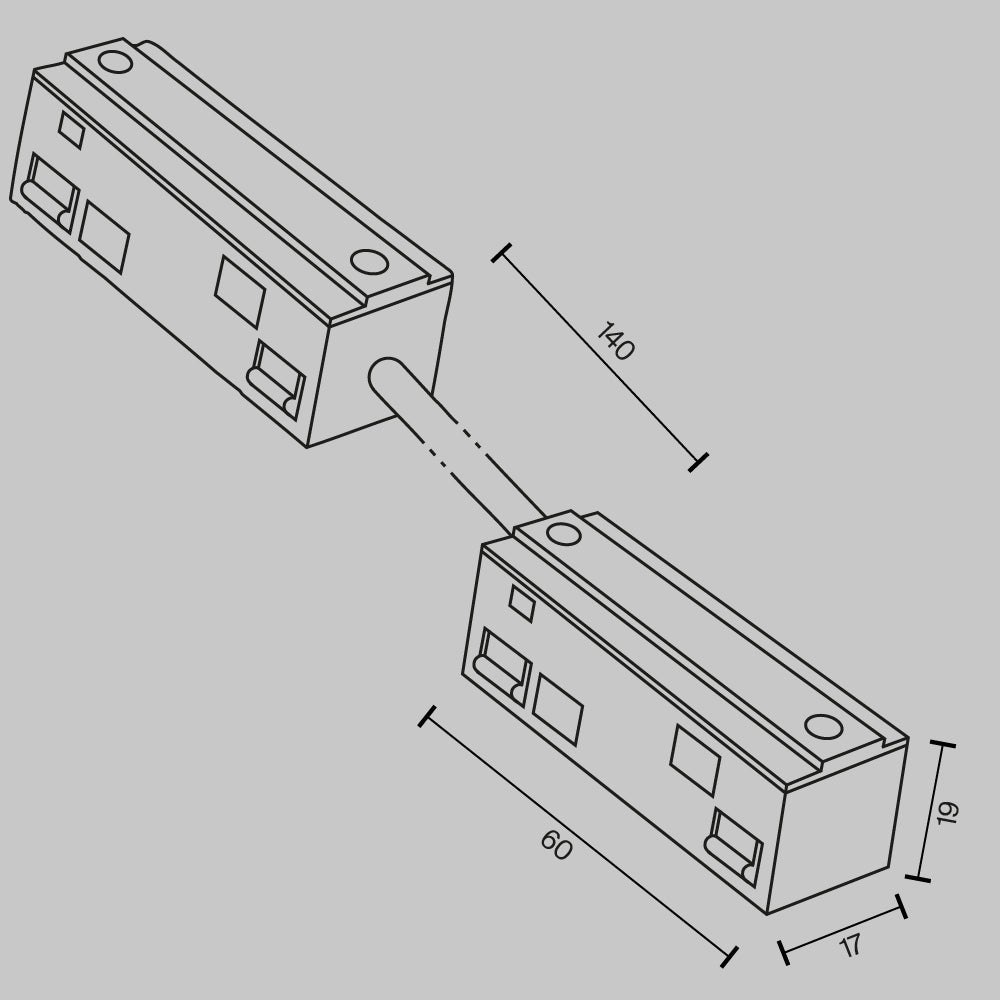 Flexible power connector Exility